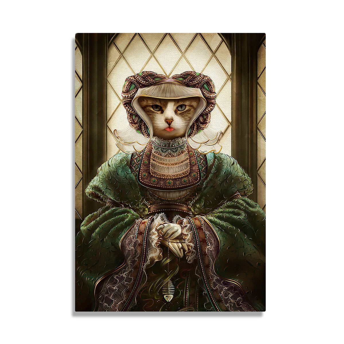 Anne of Cleves – Custom Pet Canvas