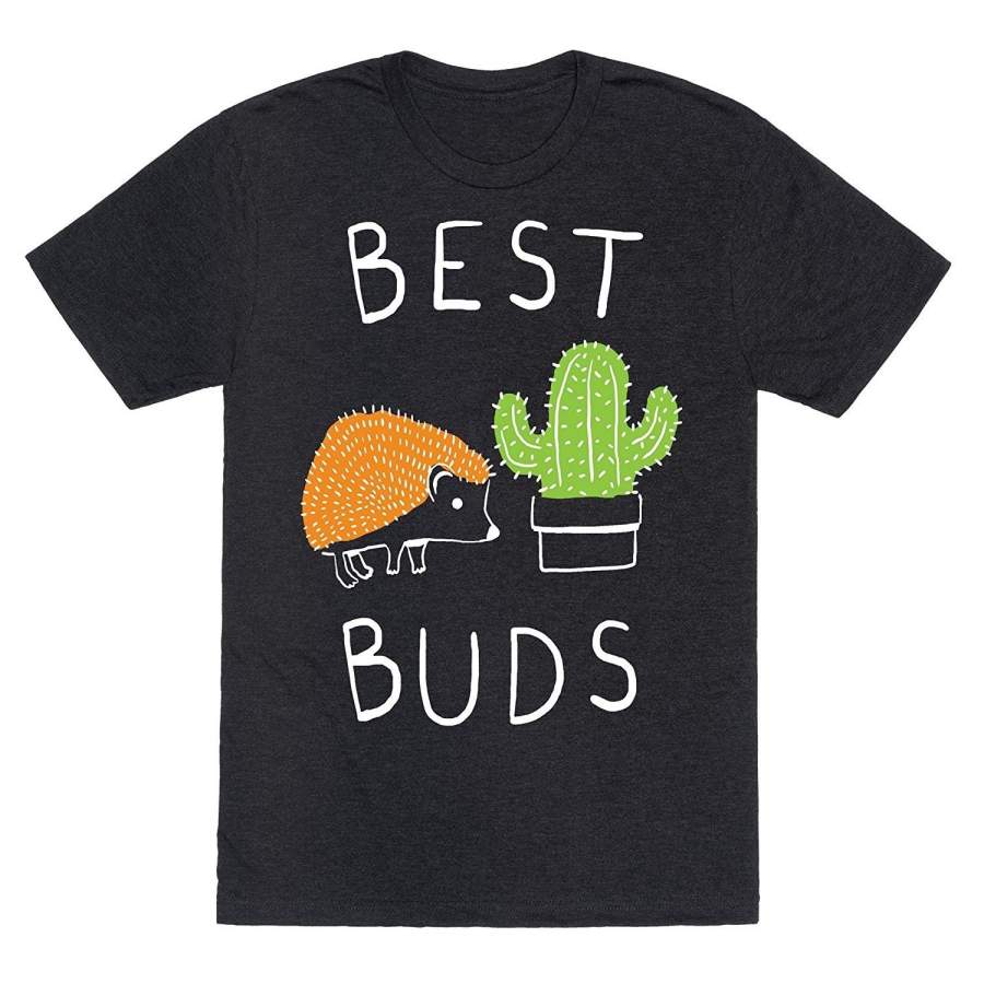 Best Buds Hedgehog Cactus Men’S Fashion T-Shirt