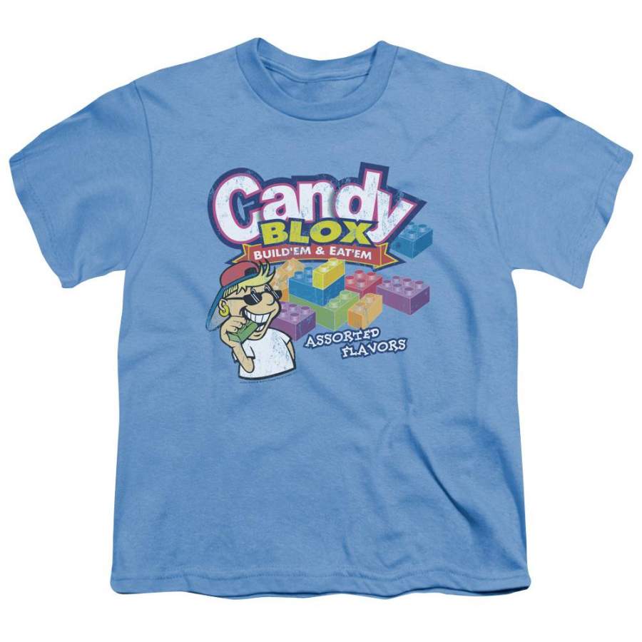 Dubble Bubble Candy Blox Youth T-Shirt (Ages 8-12)