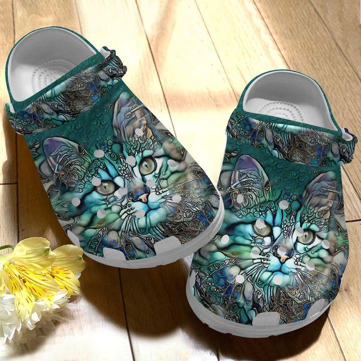 Cat Personalize Clog, Custom Name, Text, Fashion Style For Women, Men, Kid, Print 3D I Love Cats Ver 5