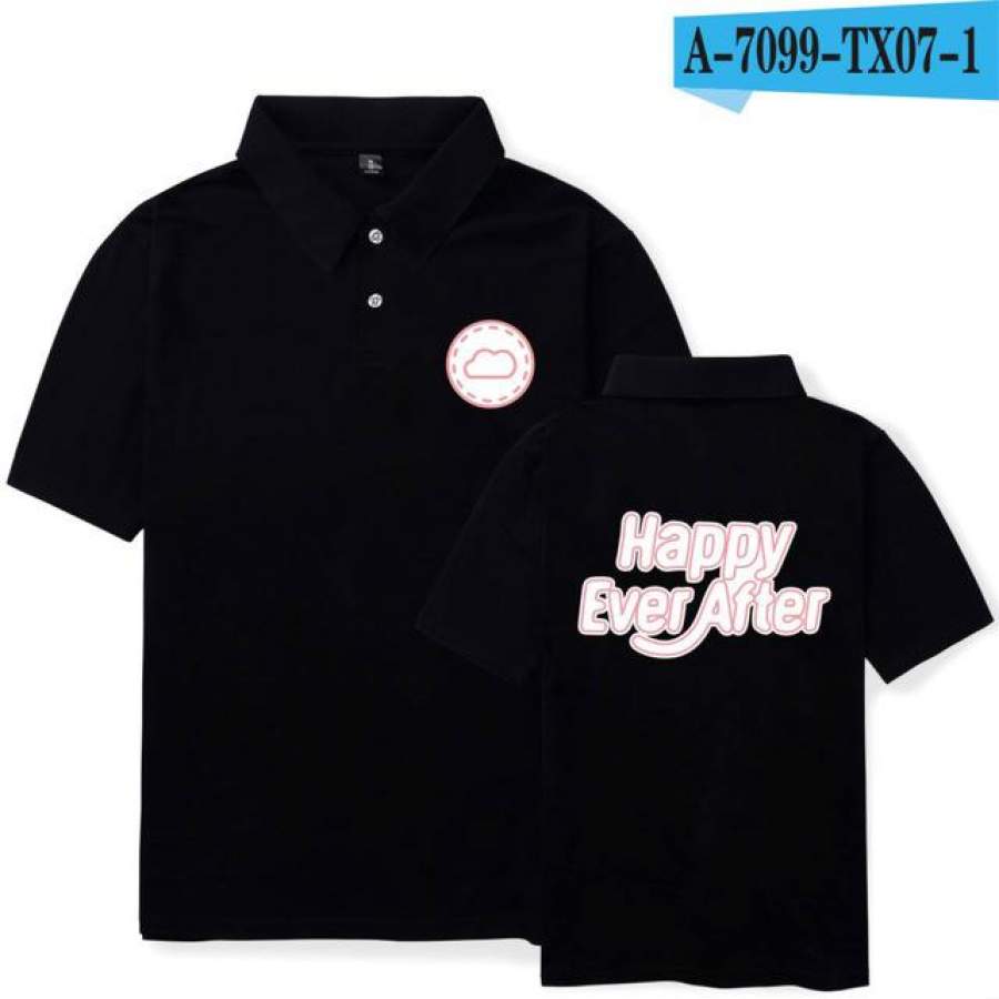Happy Ever After Polo Shirt Polo Shirts Summer Outwork Casual Short Sleeve Fashion Clothes