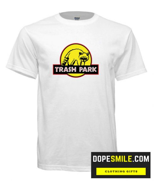 TRASH PARK RACCOON cool  T shirt