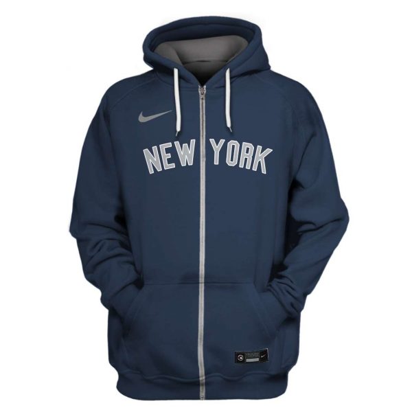 New York Personalized Zip Up Hoodie All Over Printed Zip Up Hoodie Us Size