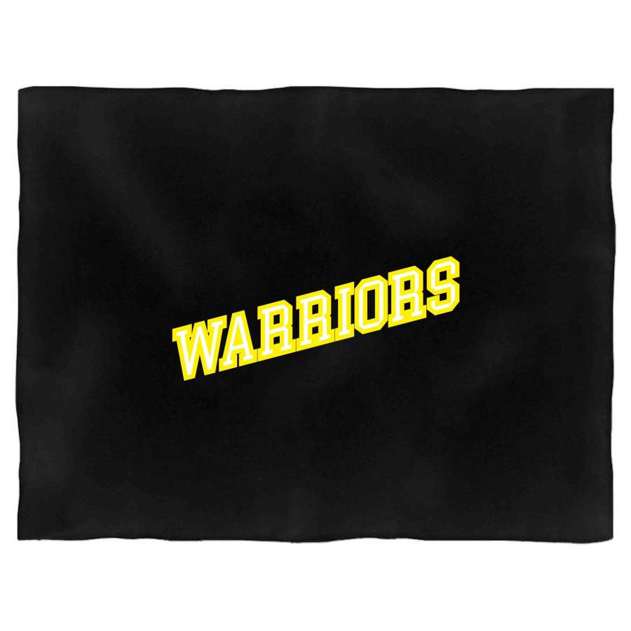 Golden State Warriors Logo Blanket