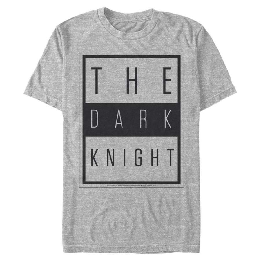 The Dark Knight Logo – DC Comics: Batman Heather Grey T-Shirt