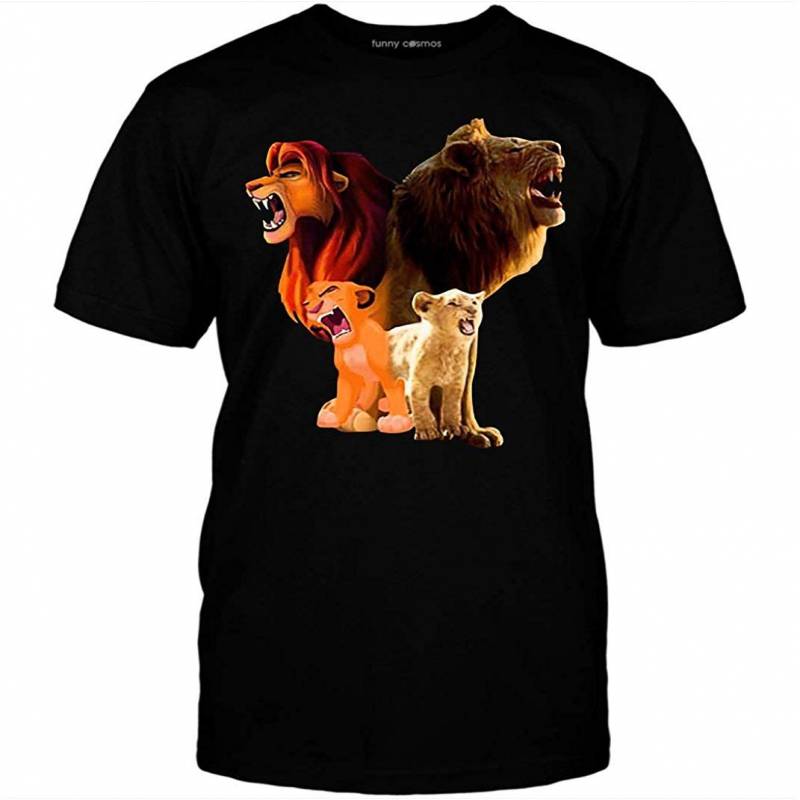 Baby Lion And Adult Lion Shirts Simba Lovers Lion Lovers King Of Shirt