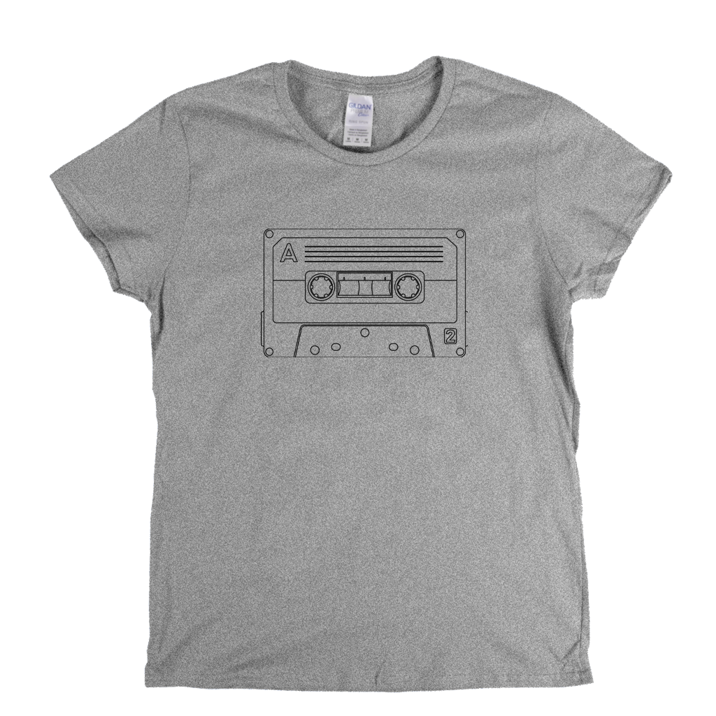 Cassette Side A Womens T-Shirt