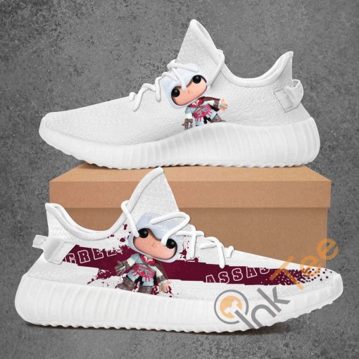 Assassins Creed Custom Shoes Personalized Name Yeezy Sneakers