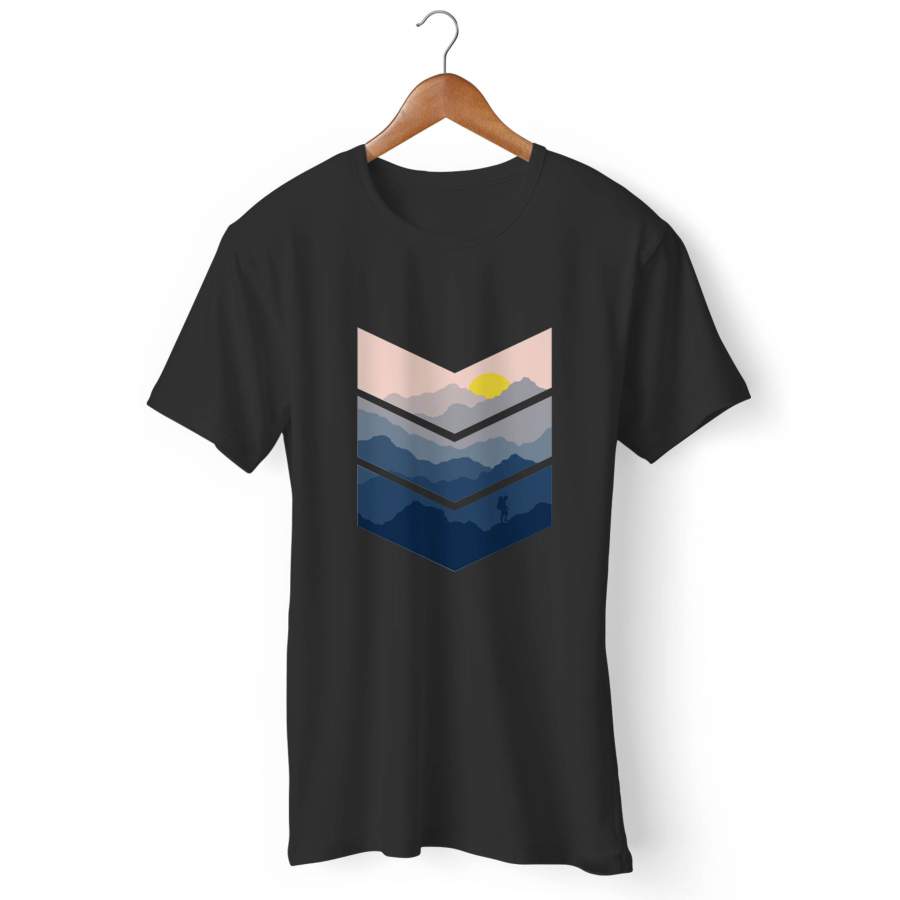 Chevron Hiking Man’s T-Shirt