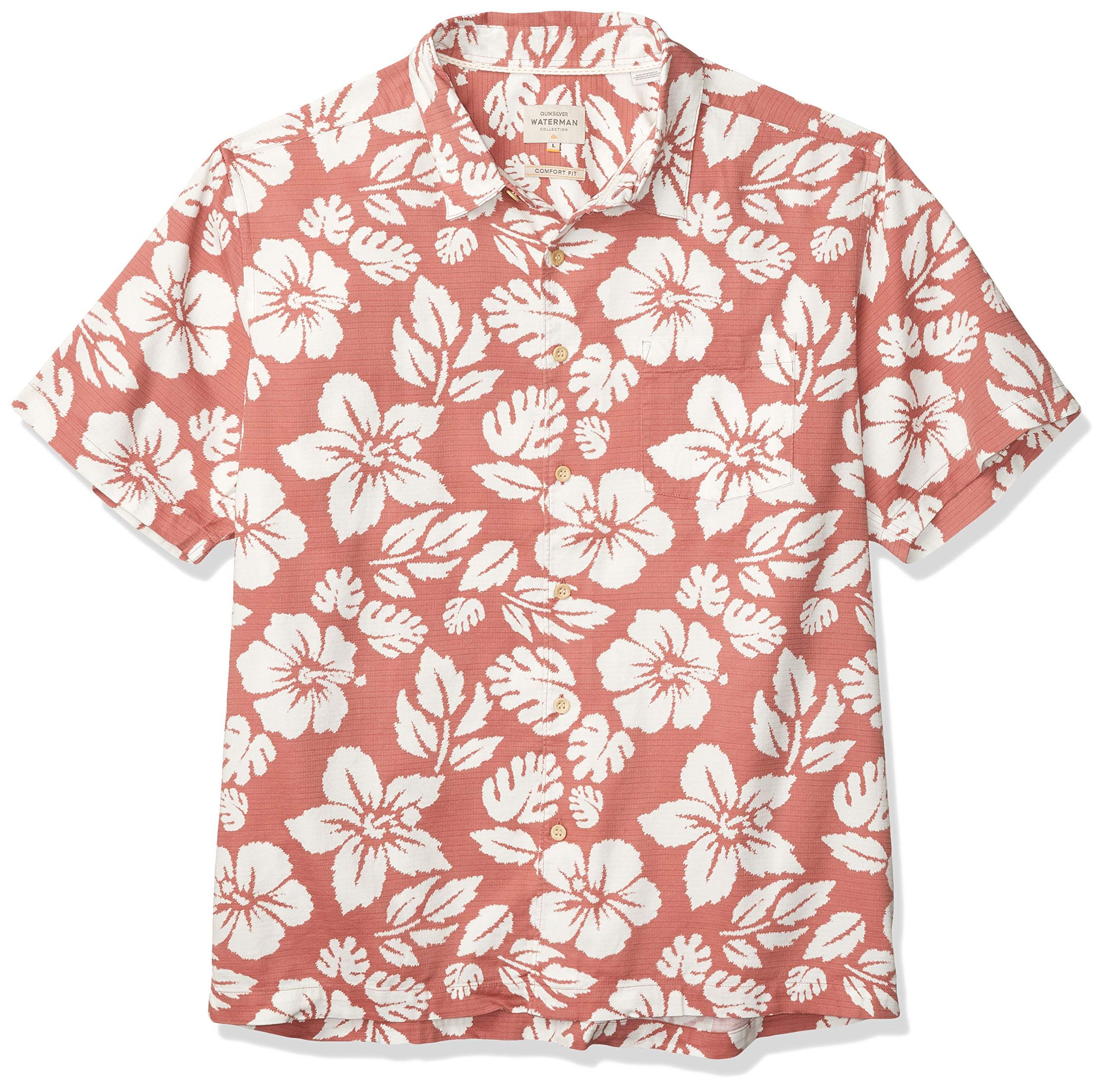 Flowers Red White Nice Design Hawaii Shirt Ha92643