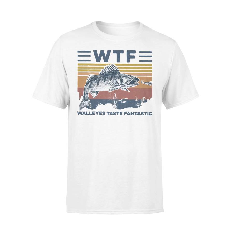 Wtf Walleye Taste Fantastic Vintage T-shirt