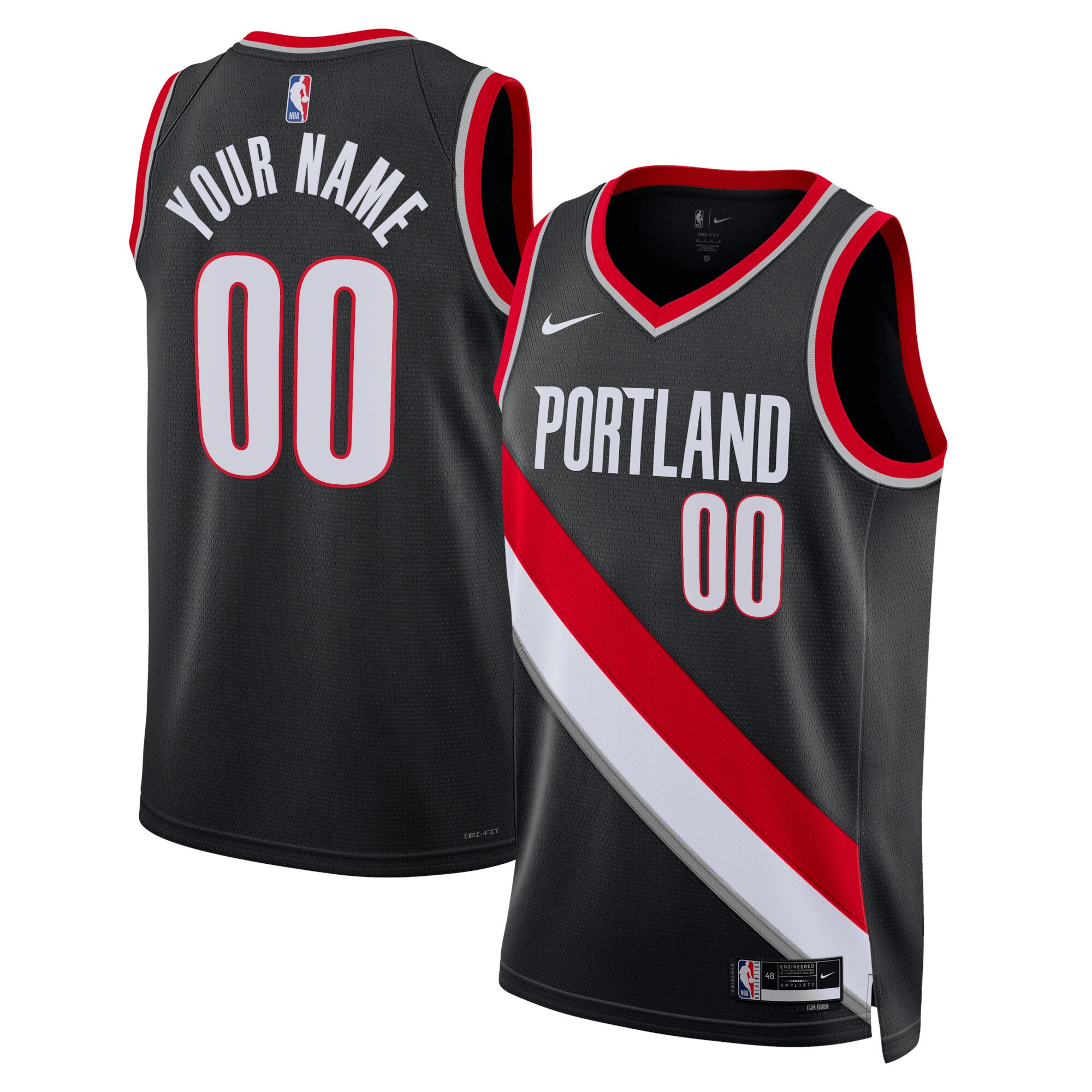 Portland Trail Blazers Icon Swingman Jersey – Custom – Unisex