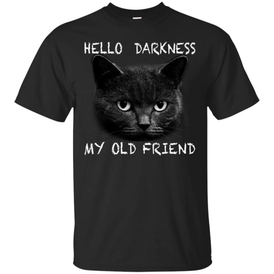 AGR Cat Hello Darkness My Old Friend Shirt