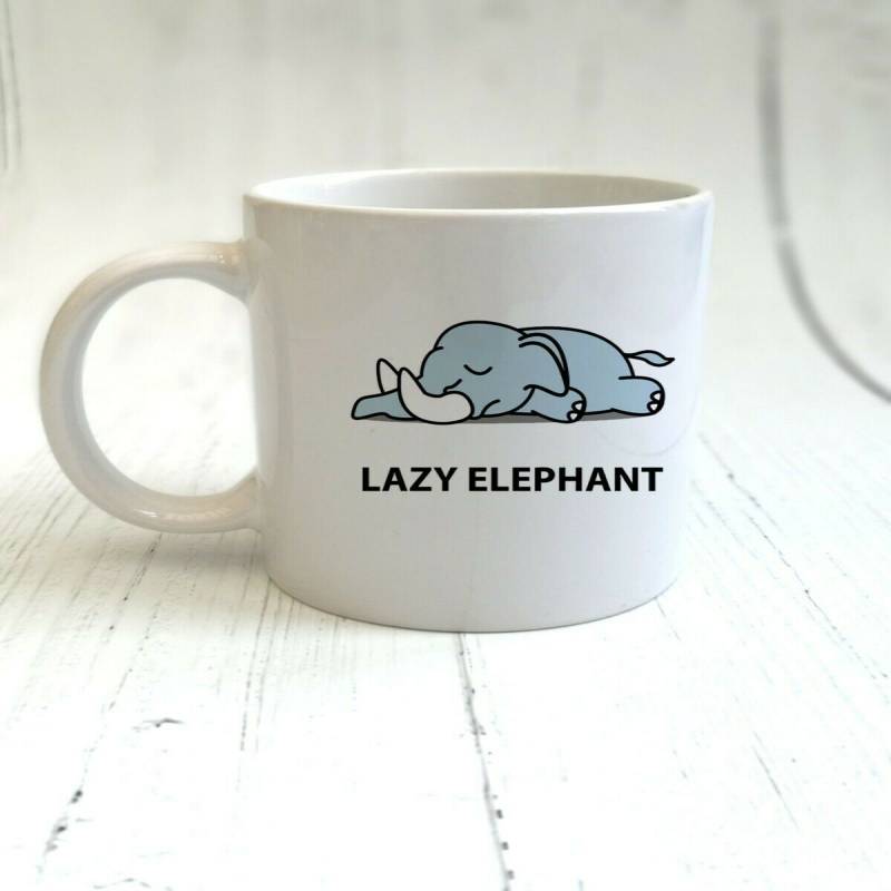 Lazy Elephant Coffee Mug