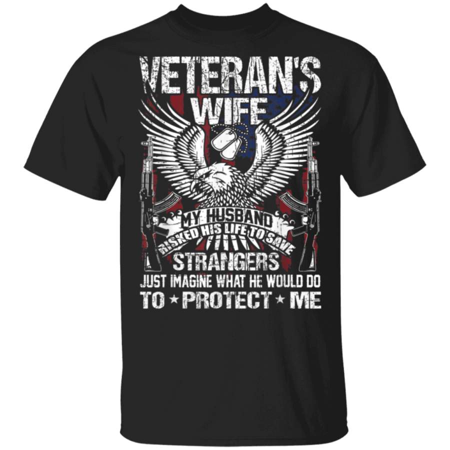 Veterans Wife T Shirt My Husband T Shirt