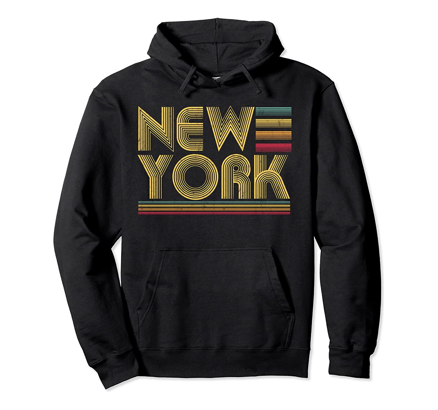 New York NY Retro Vintage 70’s 80’s Men Father’s Day Gift Pullover Hoodie T-Shirt, Sweatshirt, Tank Top