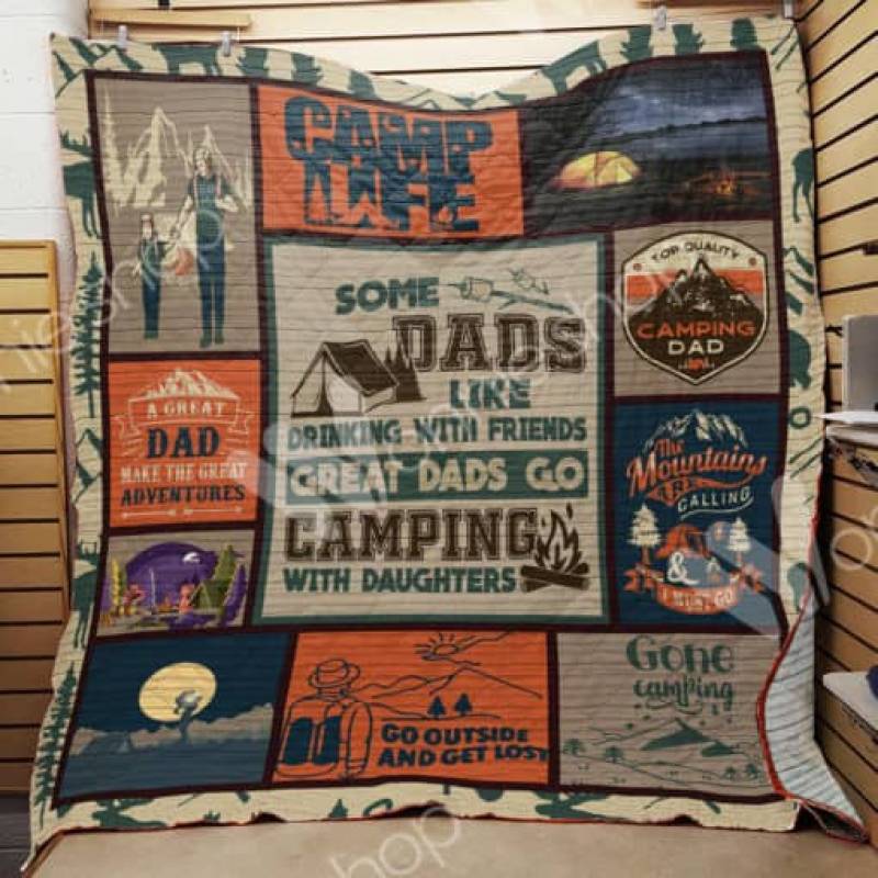 Camping Dad Blanket MY2702 82O42