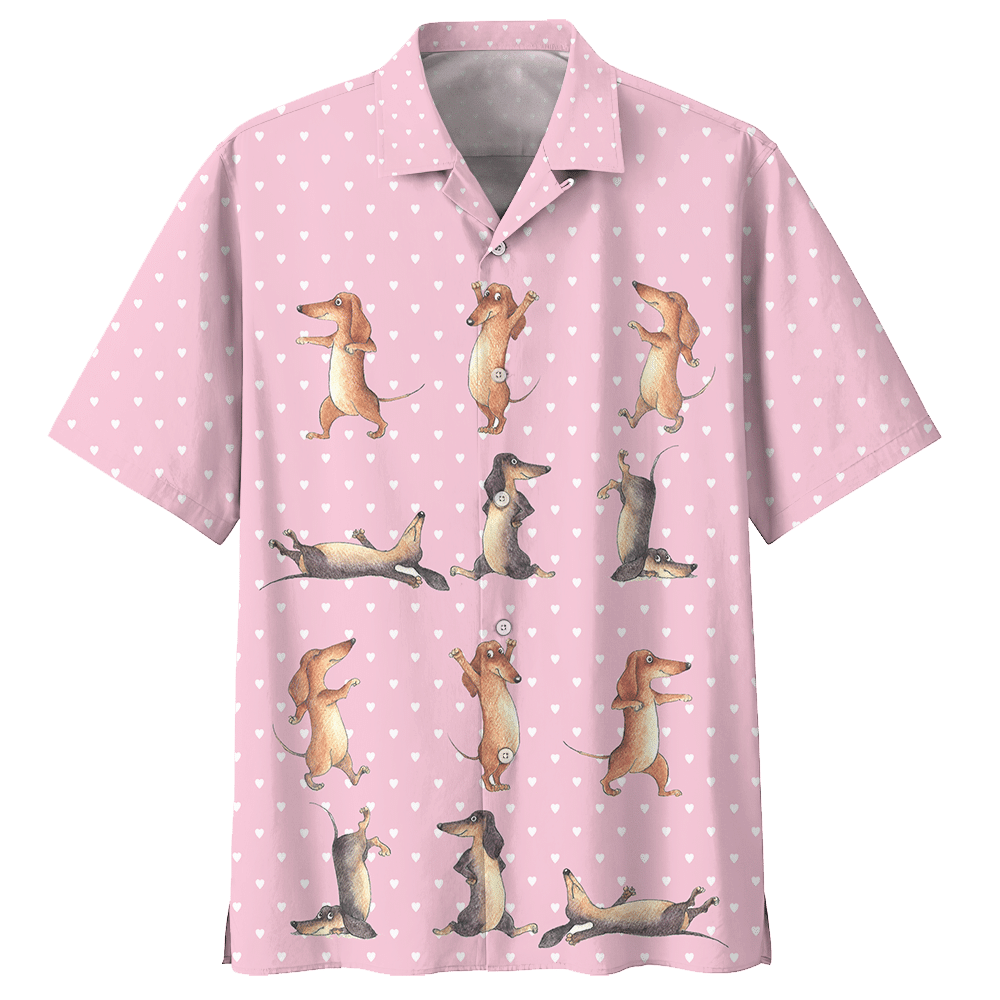 Dachshund Hawaii Shirt Ha46876