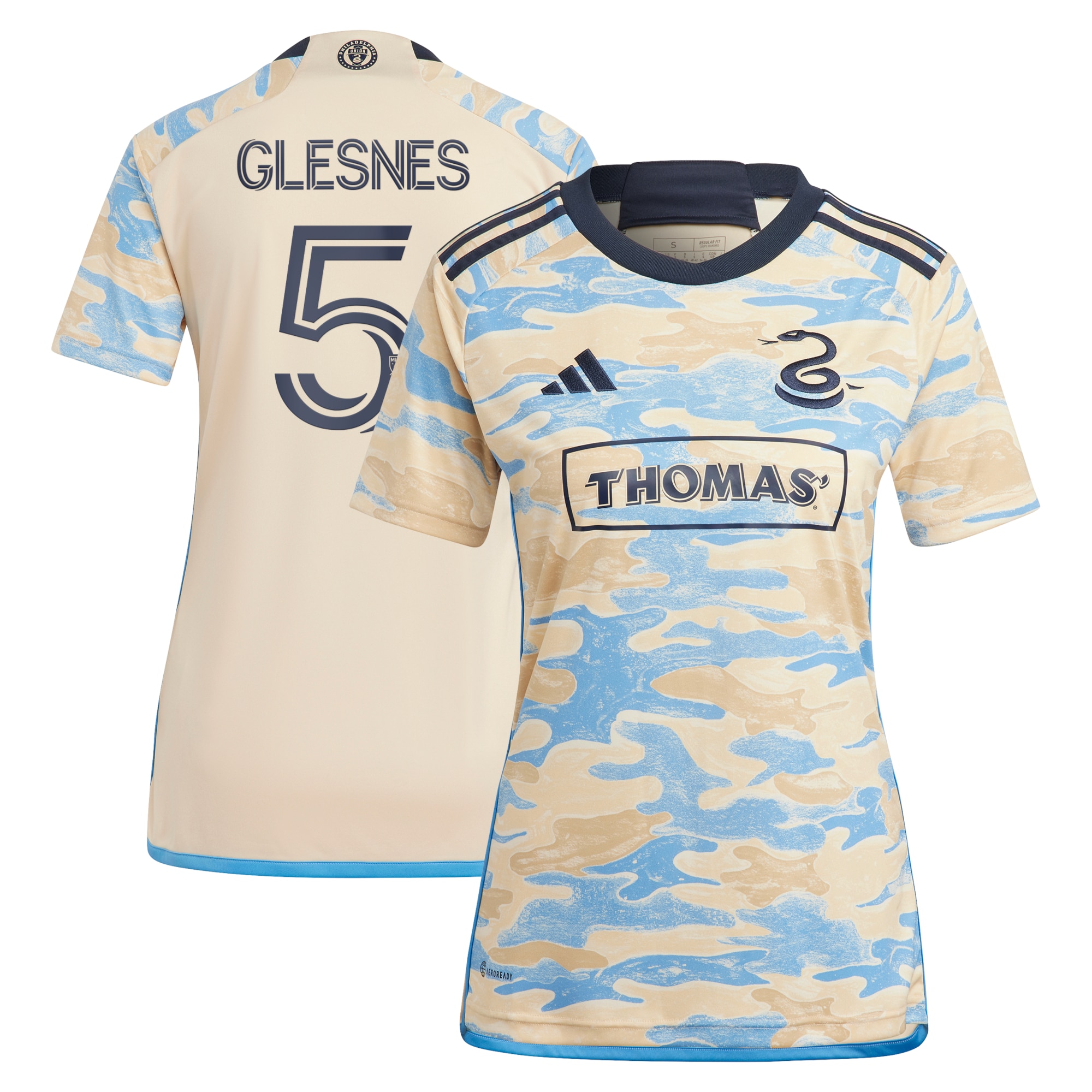 Jakob Glesnes Philadelphia Union Women's 2023 For Philly Replica Jersey –