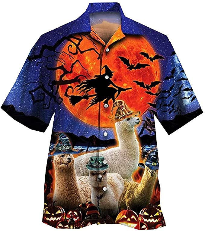 Animal Halloween Hawaiian Shirt | For Men & Women | Adult | Hw9122