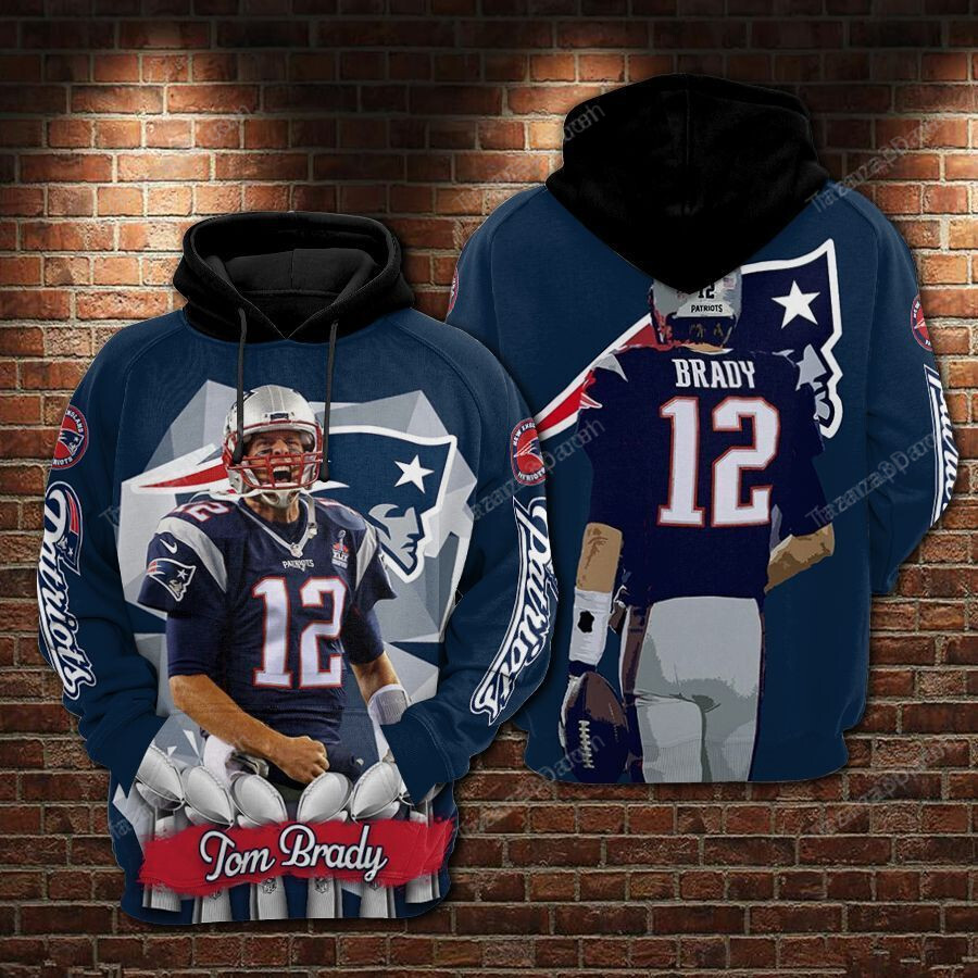 Tom Brady – New England Patriots Limited Hoodie 727