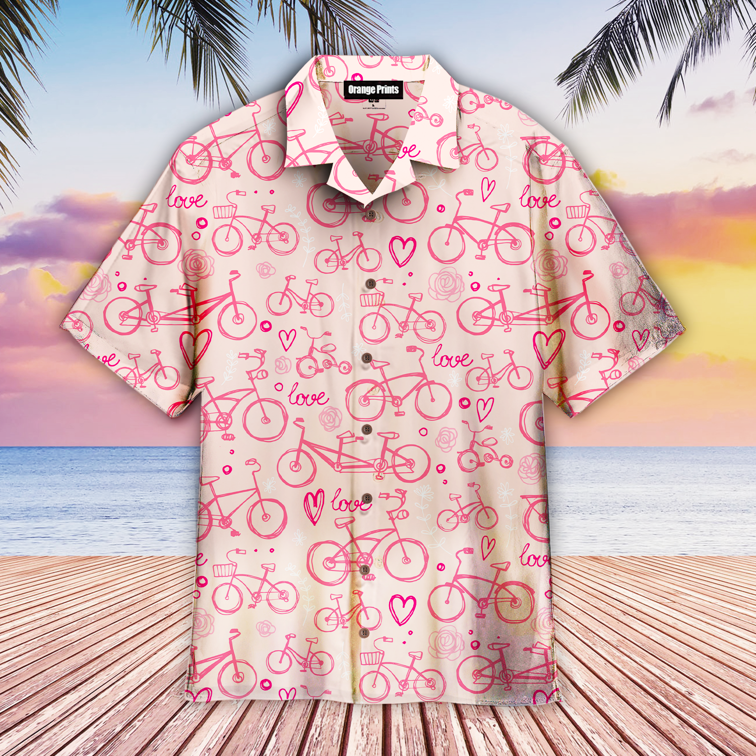 All I Need Is A Pink Bike Aloha Hawaii Shirts For Men Women Ha50175