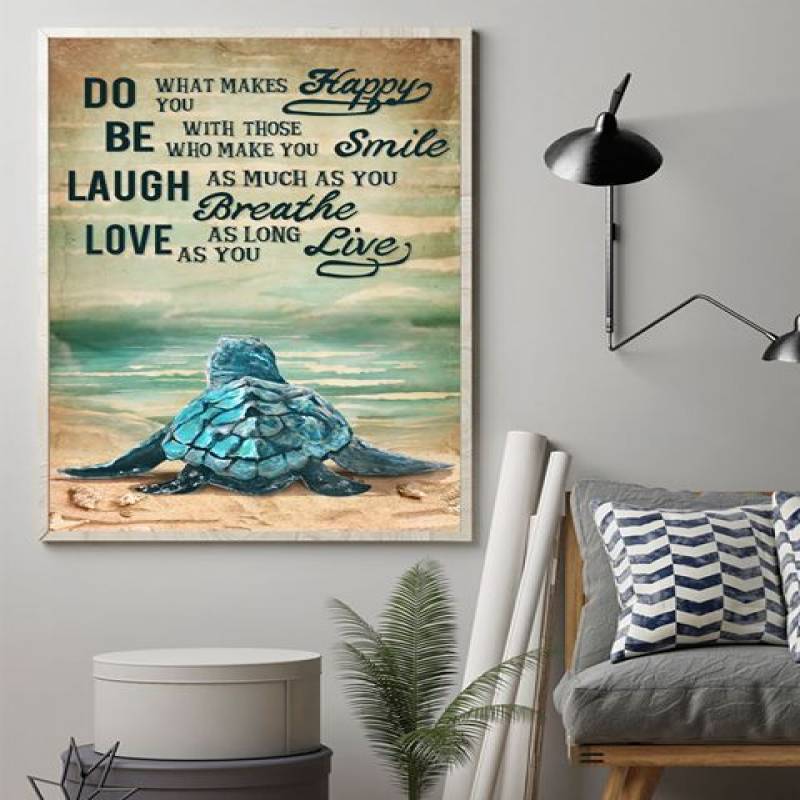 Do Be Laugh Love Happy Smile Vertical Poster - Poster Art Design