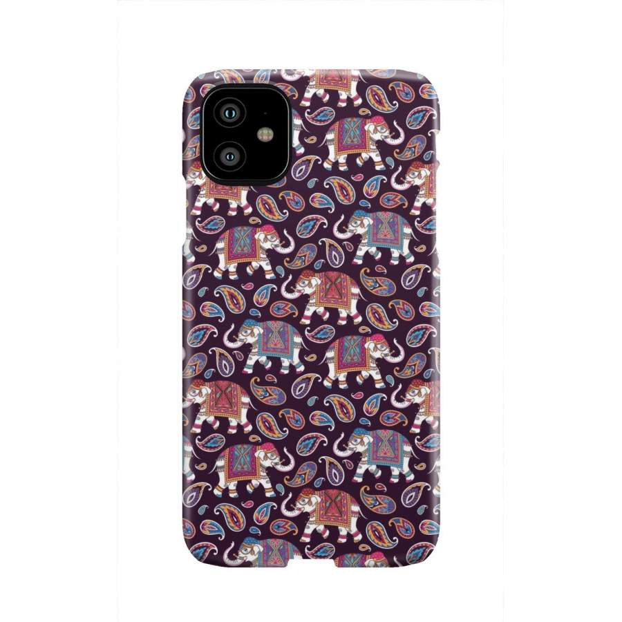 Paisleys Elephant Print Iphone & Android Phone Cases