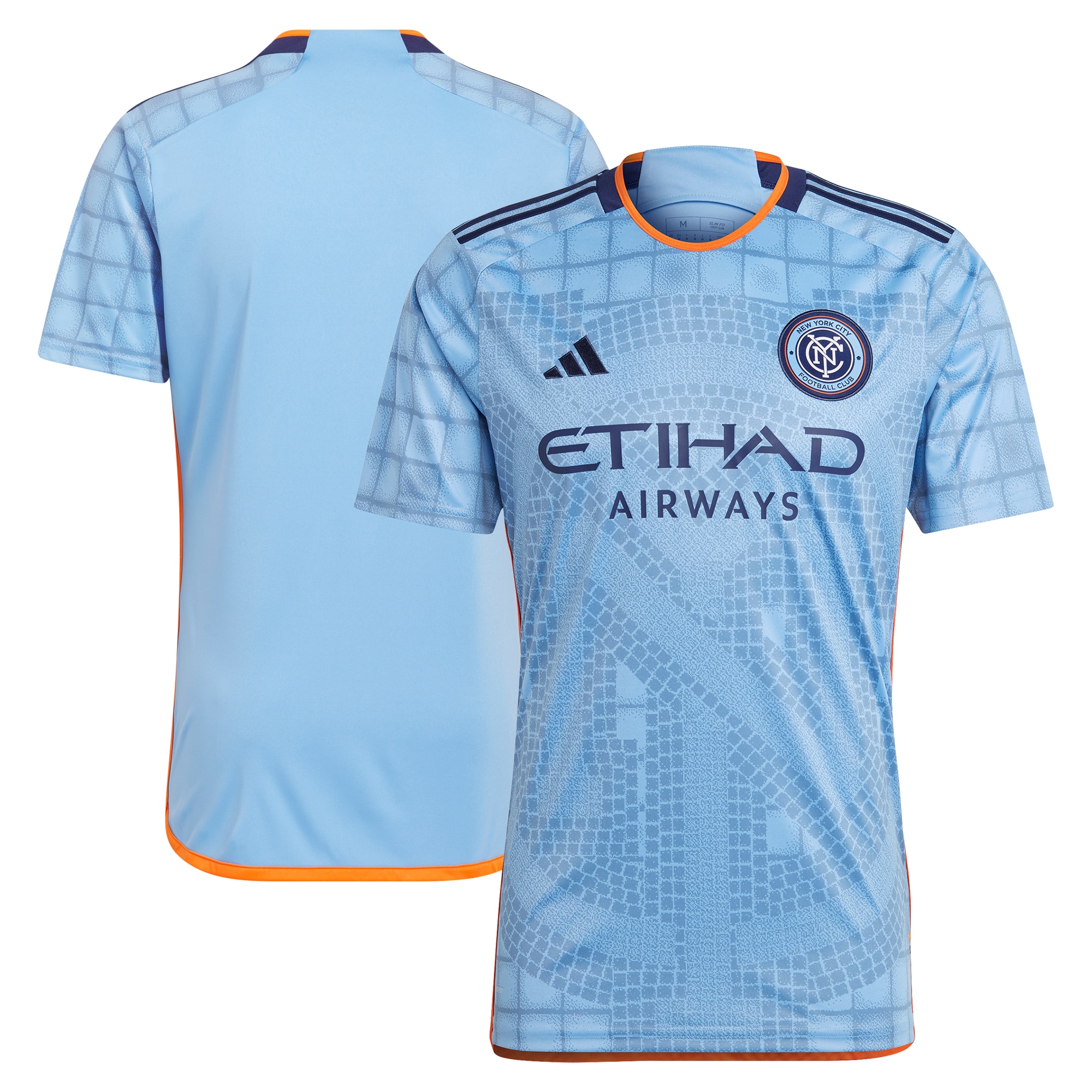 New York City FC 2023 The Interboro Kit Replica Jersey – Light Blue