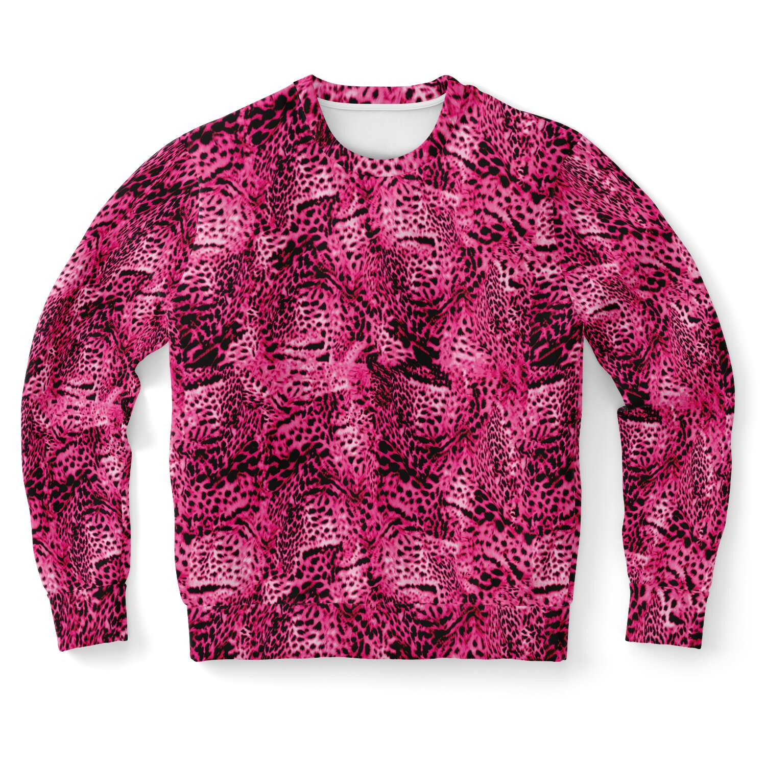 Pink Animal Print Sweatshirt