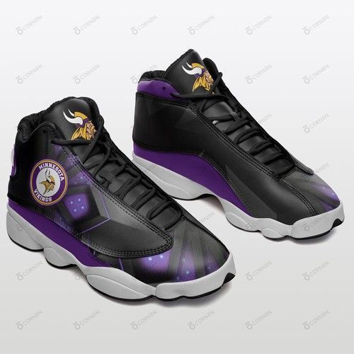 Minnesota Vikings Air Jordan 13 396 Shoes Sport Sneakers