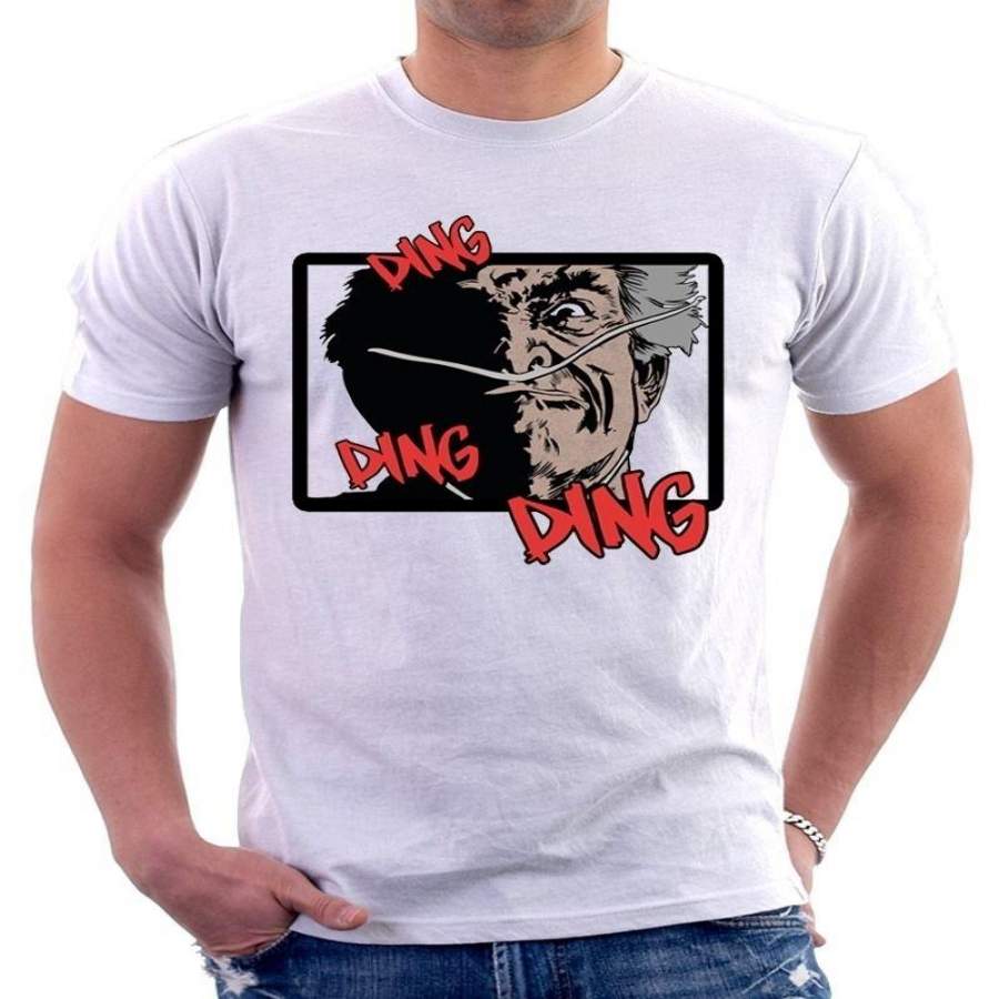 Breaking Bad Ding Ding Dong Hector Salamanca White Printed Men’s T-shirt