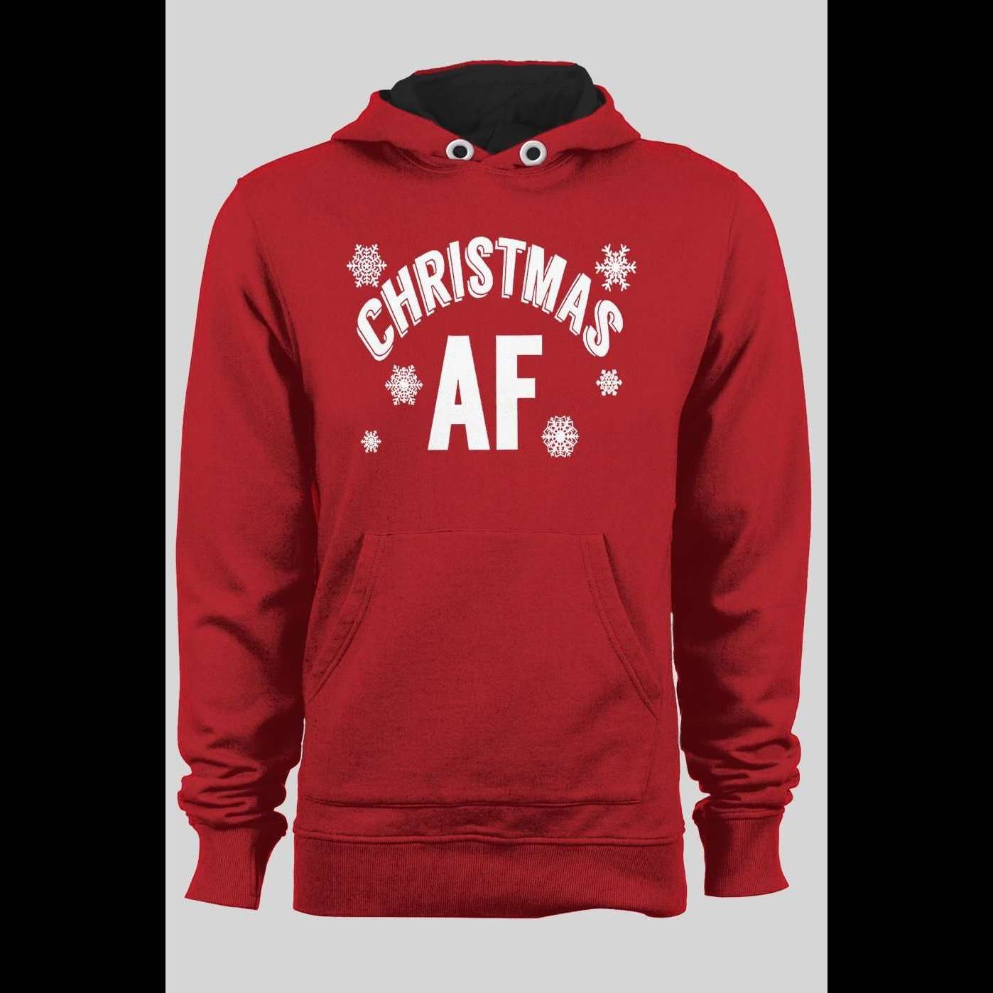CHRISTMAS AF CHRISTMAS HOODIE