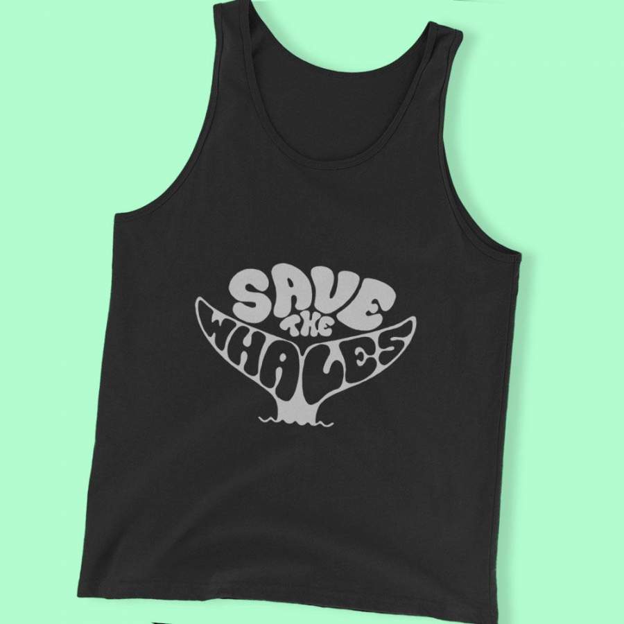 Save The Whales Men’S Tank Top