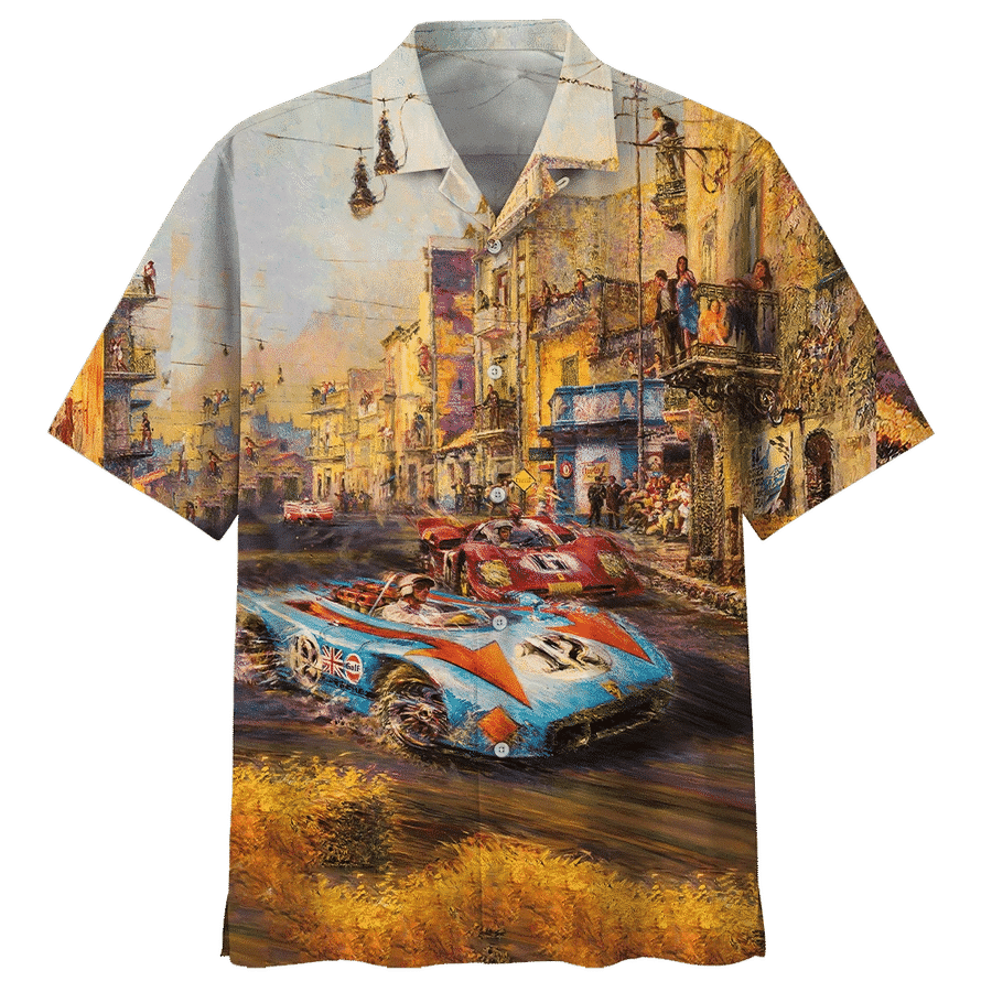 Racing Car Hawaii Shirt Unisex Adult Ha18608