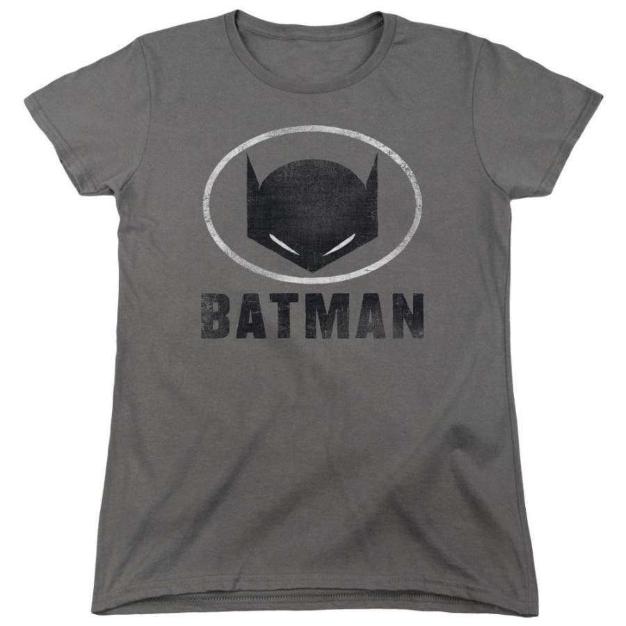 Batman – Mask In Oval Short Sleeve Women’s Tee