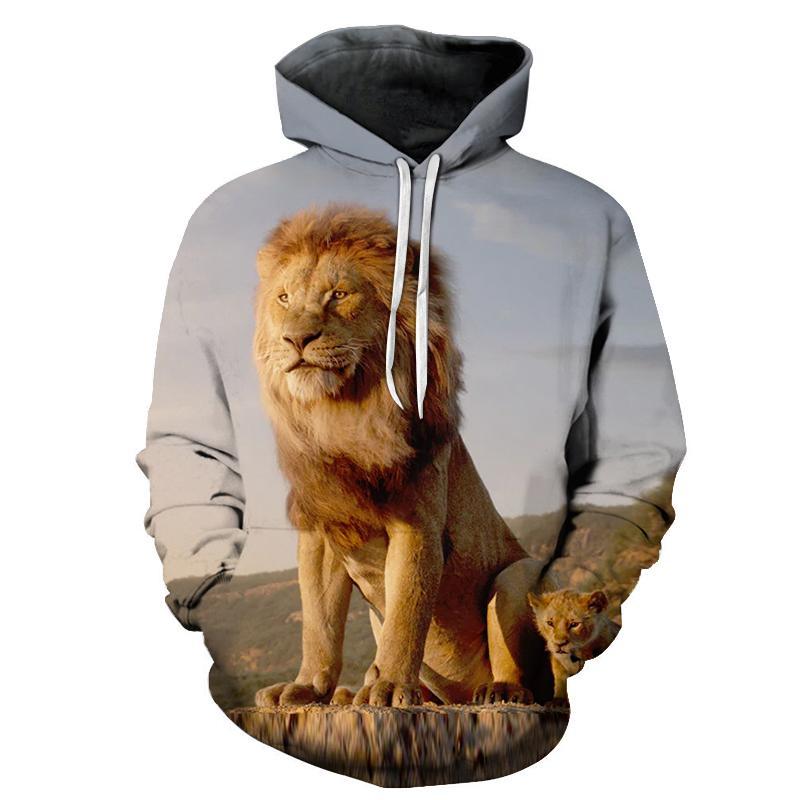 3D Simba, The Lion King – Hoodie, Sweatshirt, Pullover