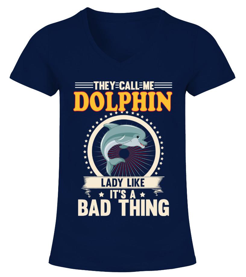 Dolphin Animals Lover T Shirts C-8Tsas