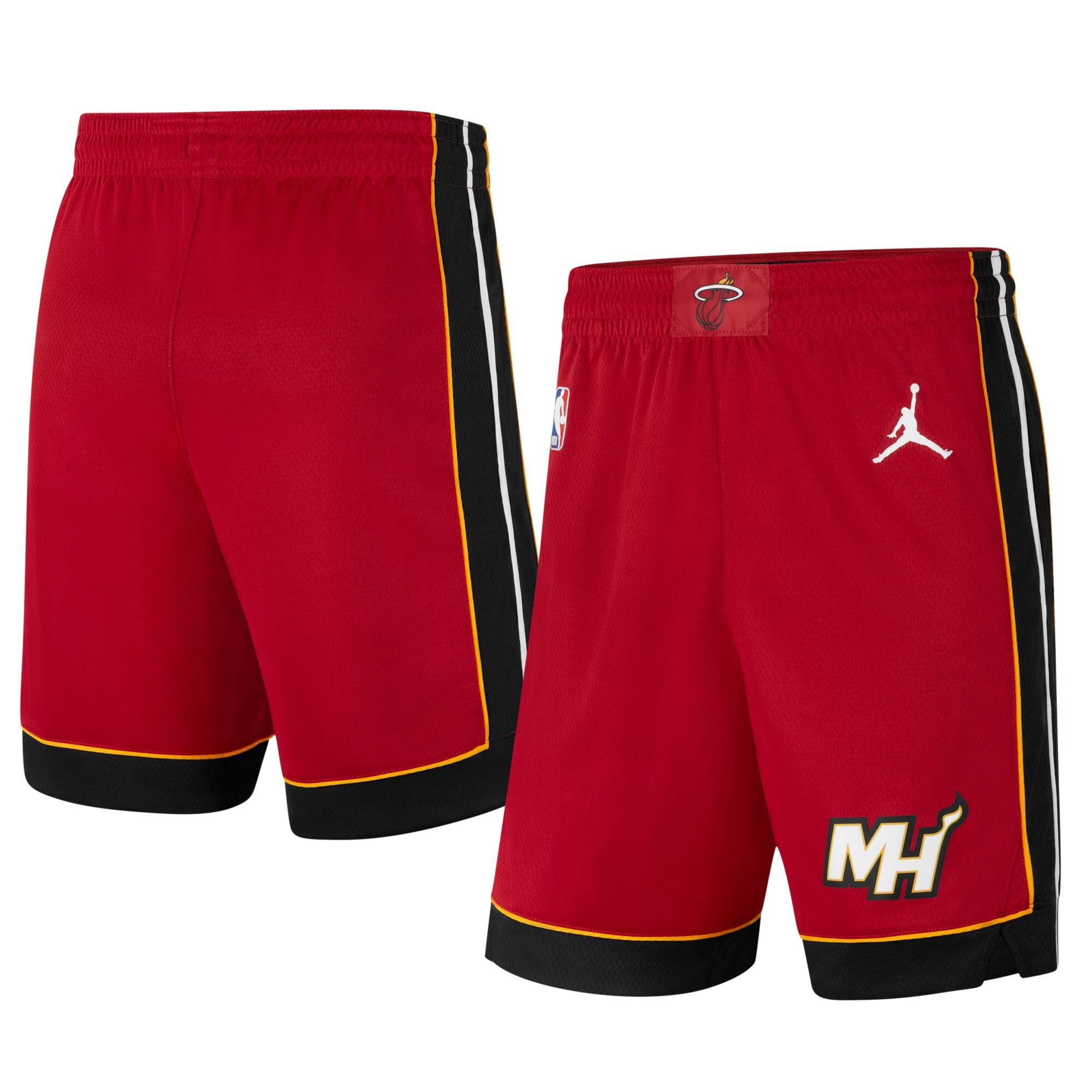 Miami Heat Jordan Statement Swingman Shorts- Mens