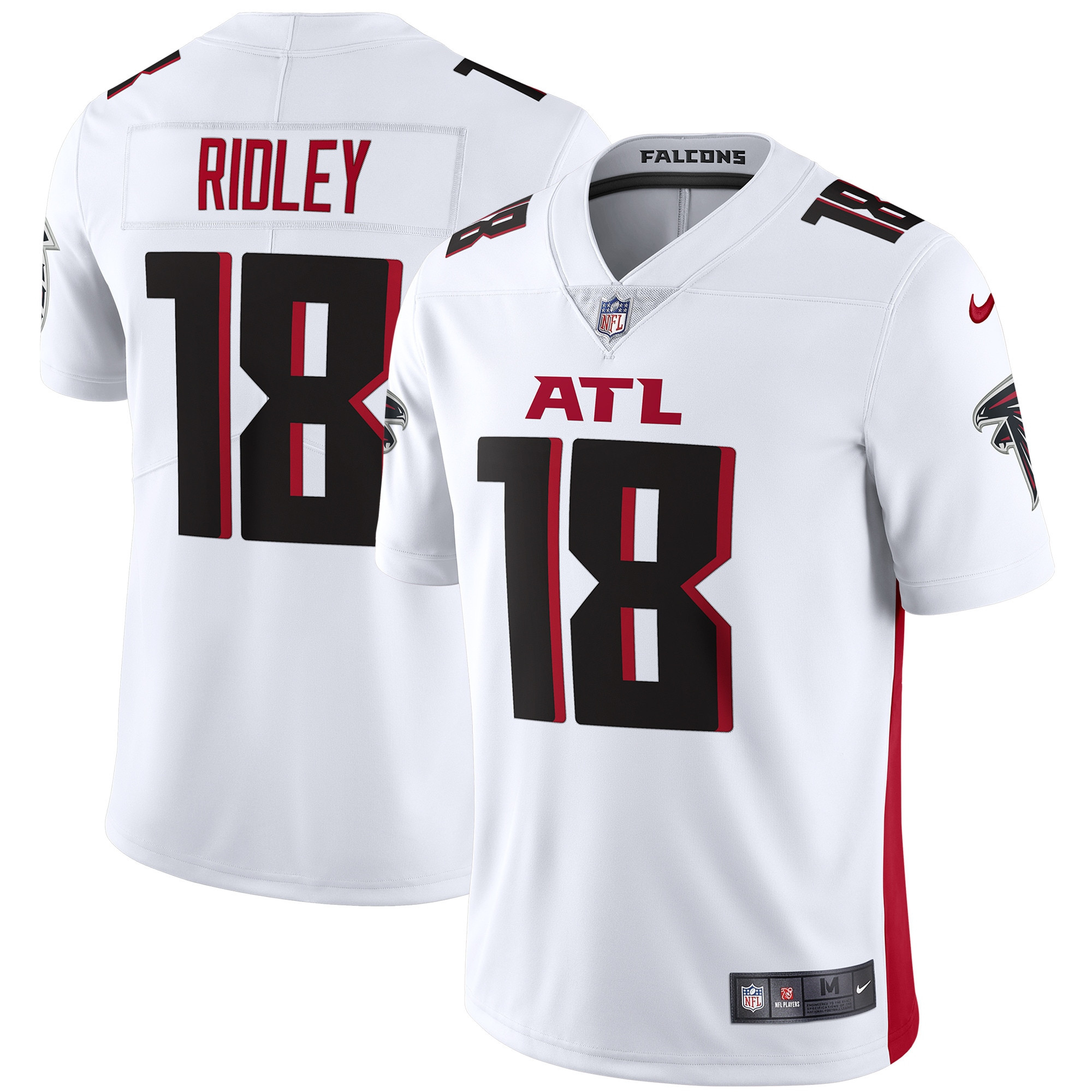 Calvin Ridley Atlanta Falcons Vapor Limited Jersey – White NFL