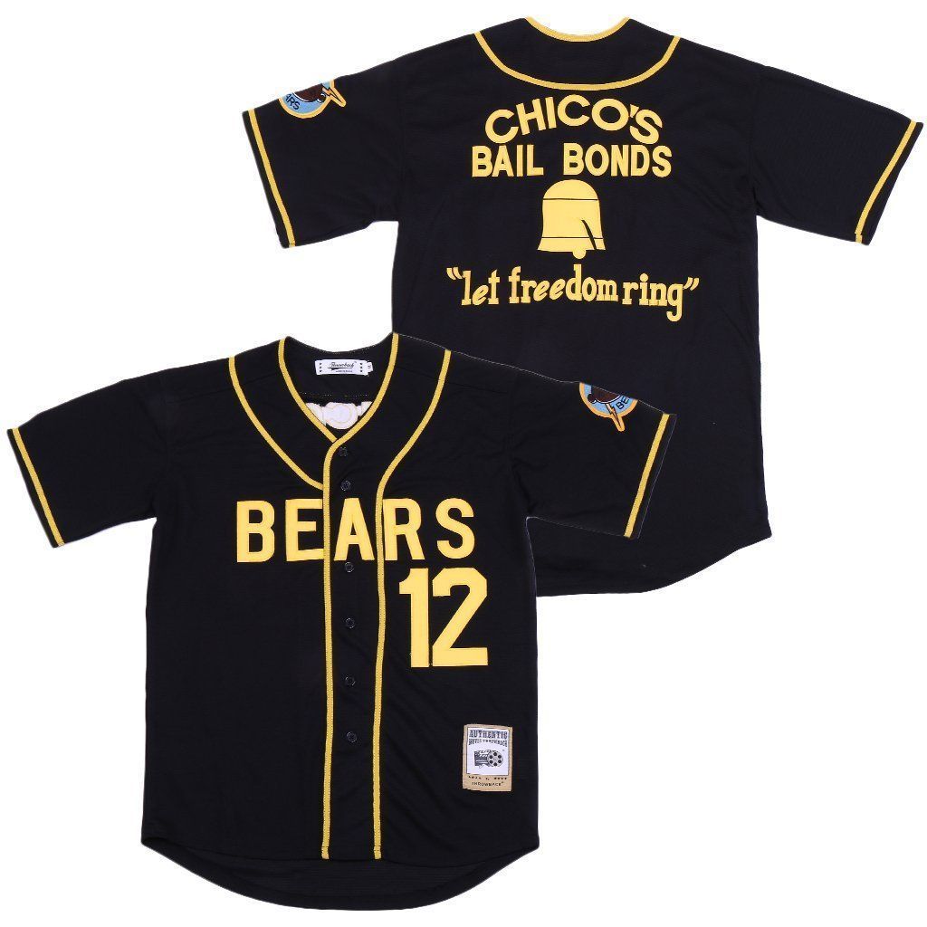 Chico’S Bail Bonds “Let Freedom Ring” Bad News Bears Jersey All-Over Print