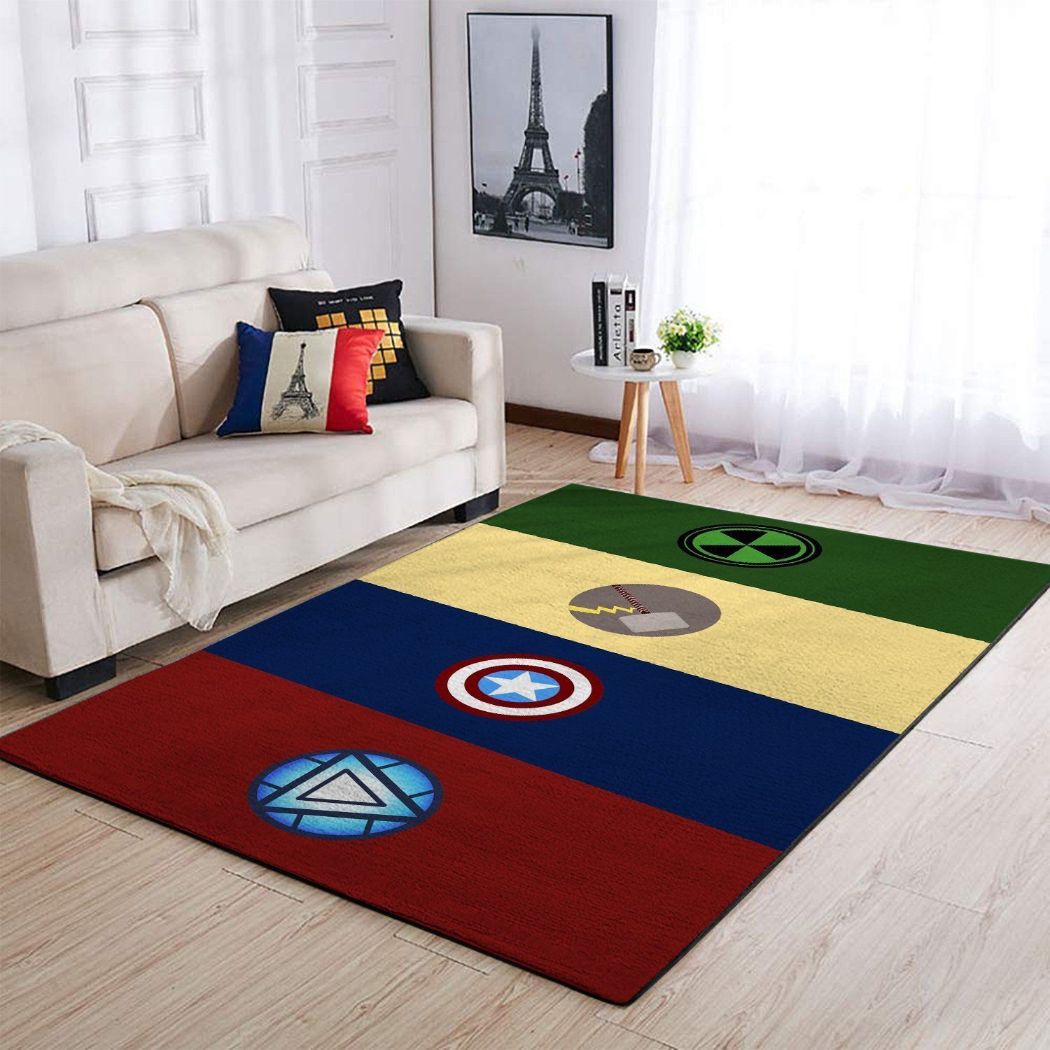 AVENGERS MARVEL Area Rugs Living Room Carpet Custom Floor Home Decor