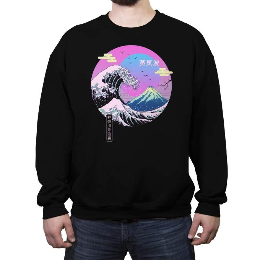 Wave Aesthetics – Crew Neck Sweatshirt