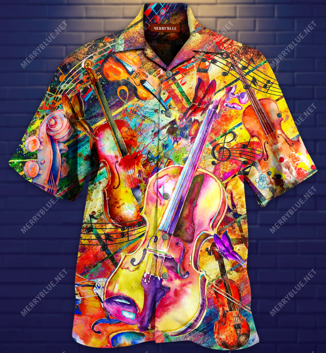 The Soul Is Like A Violin String Unisex Hawaiian Shirt