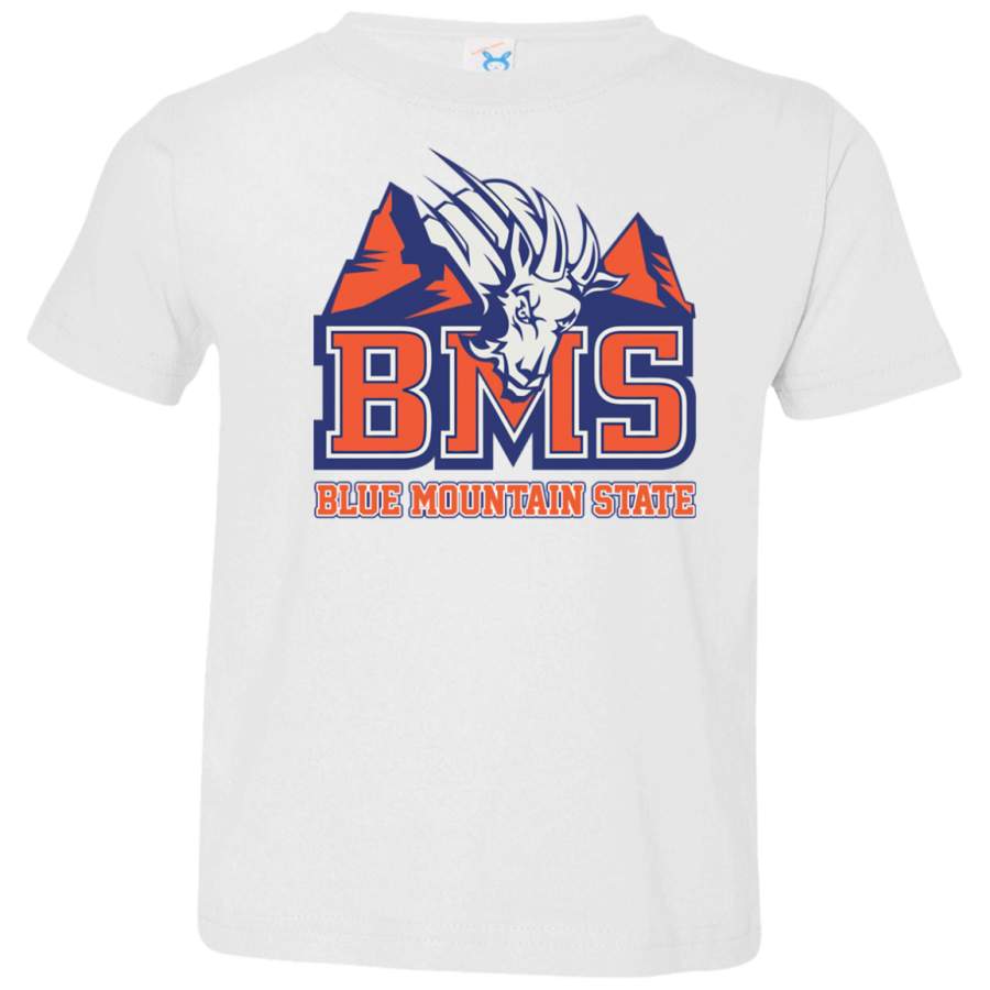 AGR BMS – Blue Mountain State Toddler Jersey T-Shirt