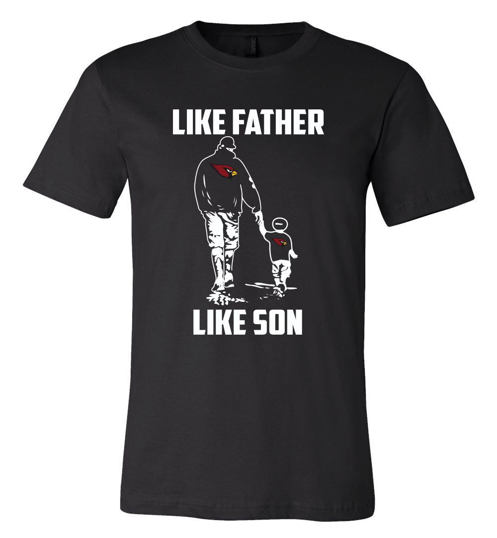 Arizona Cardinals Like Father Like Son Shirt Youth Sizes Available!