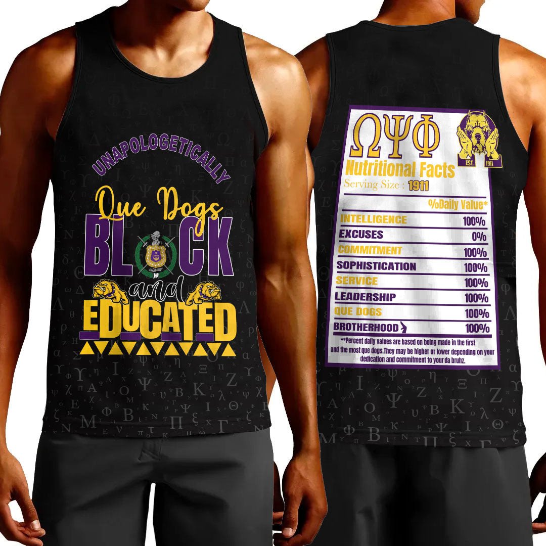 Wonder Print Shop Clothing – Omega Psi Phi Tank Top