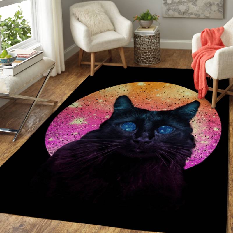 All I Can See Is Space – Animals Area Rug Carpet