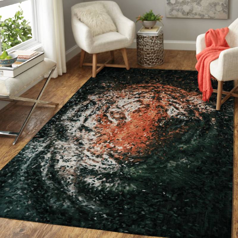 Tiger 02  – Animals Area Rug Carpet