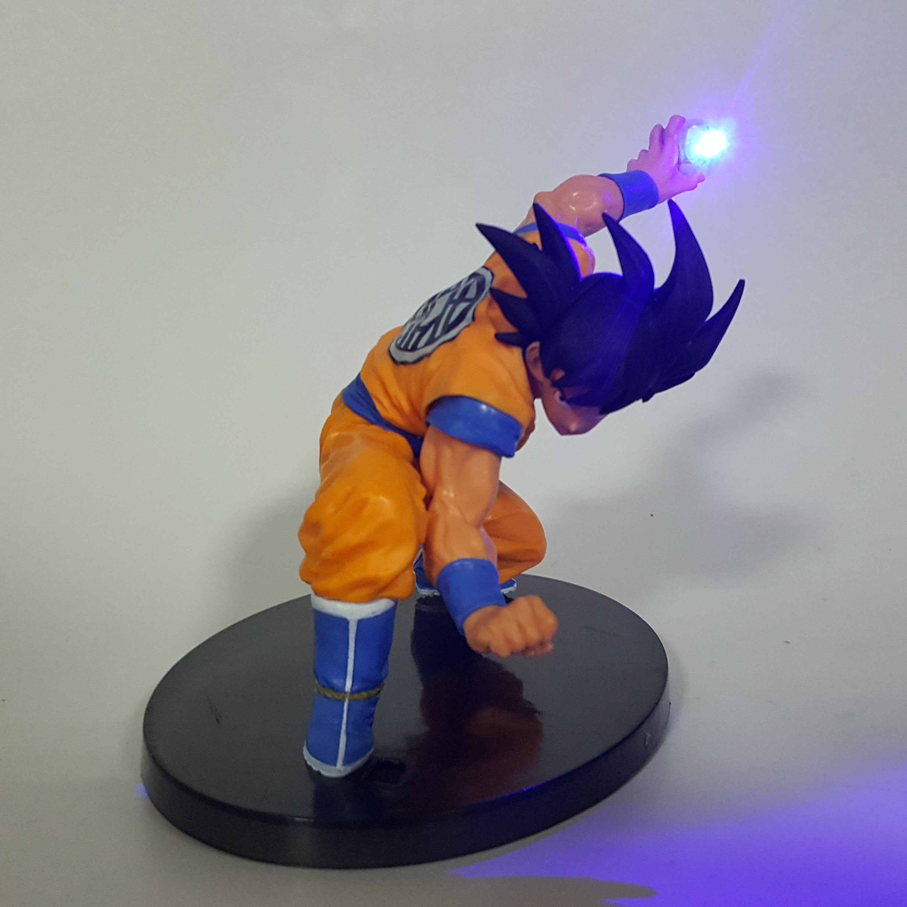 DBZ Son Goku Martial Fighter Fighting Stance Ki Blast DIY 3D LED Light ...